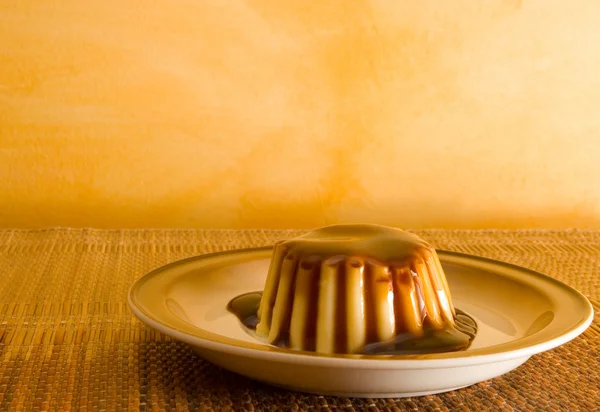 Creme Caramel Pudding — Stock Photo, Image
