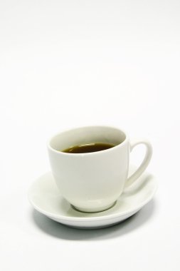 White espresso coffee