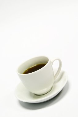 White espresso coffee