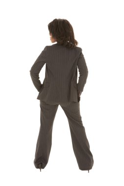 güzel, genç, Afrikalı bir işkadını portresi