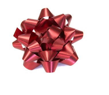 Kırmızı Noel tinsel dekorasyon