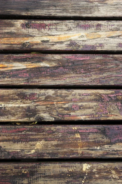 Close-up of a wooden deck. — Stock Photo, Image
