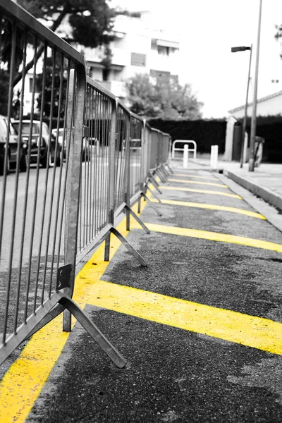 駐車場障壁 — ストック写真