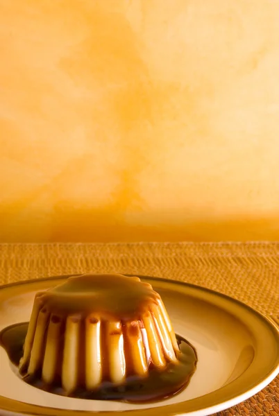 Creme Caramel Pudding — Stock Photo, Image