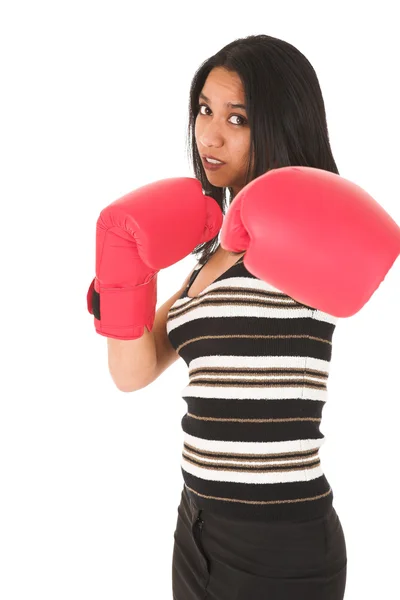 Joven mujer de negocios africana-india — Foto de Stock