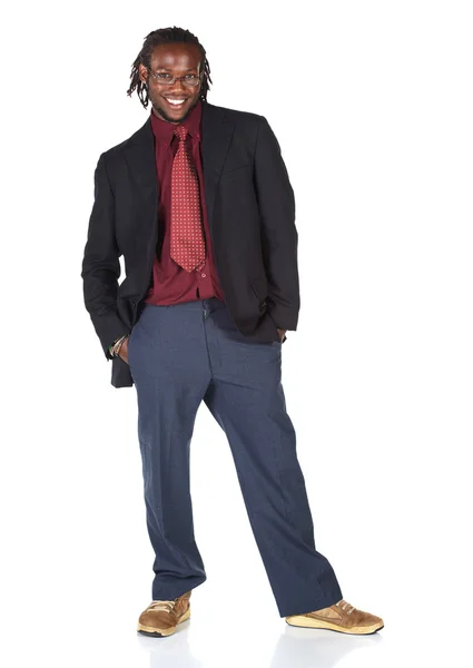 Handsome African businessman — Stock Photo, Image