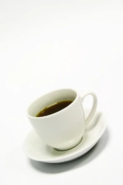 White espresso coffee — Stock Photo, Image