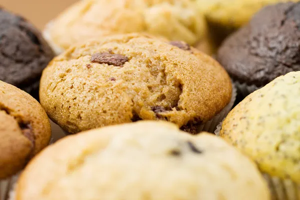 A Plate of muffins — Stock Photo, Image