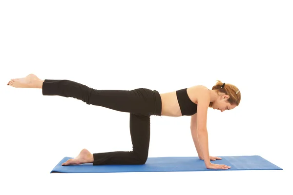 Pilates instruktör — Stockfoto