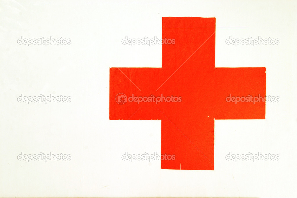 the sign of the red cross