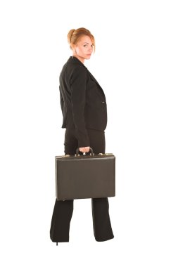 sarışın iş kadını