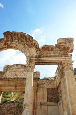 hadians tapınak Efes city modern gün Türkiye'de eski kalıntıları