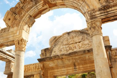 hadians tapınak Efes city modern gün Türkiye'de eski kalıntıları