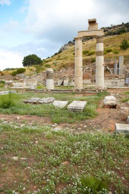 Efes city modern gün Türkiye'de eski kalıntıları