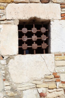 Windows bir evin Antibes, Fransa