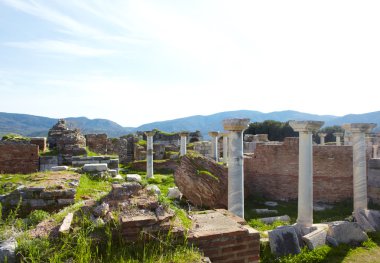 st. johns Bazilikası kalıntıları