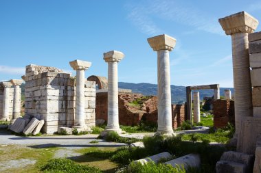 st. johns Bazilikası kalıntıları