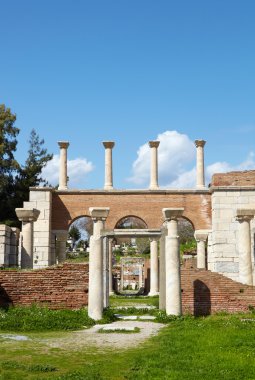 st. johns Bazilikası kalıntıları
