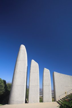 ünlü landmark afrikaans dil anıtın paarl, western cape, Güney Afrika