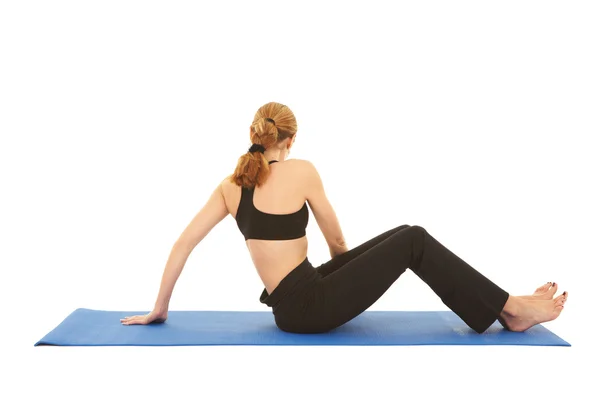 Pilates instruktör — Stockfoto