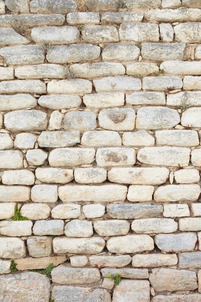 Textura de parede antiga das ruínas antigas da cidade de Éfeso na Turquia moderna — Fotografia de Stock