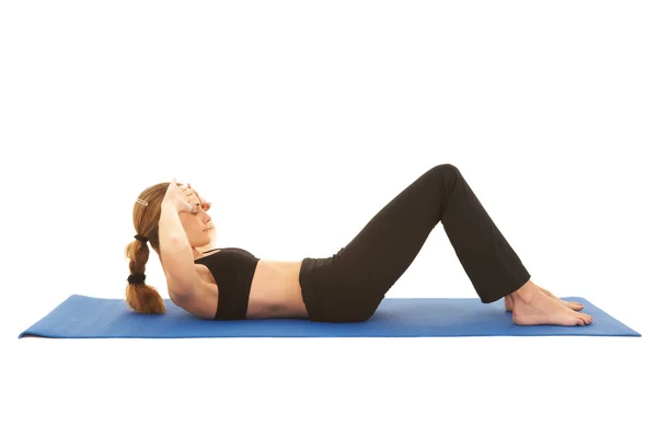 Pilates instruktör — Stockfoto