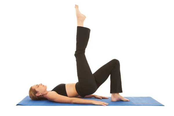 Pilates instruktör — Stockfoto