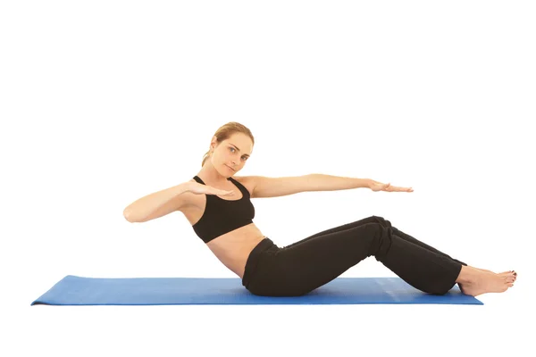 Pilates instruktör — Stockfoto