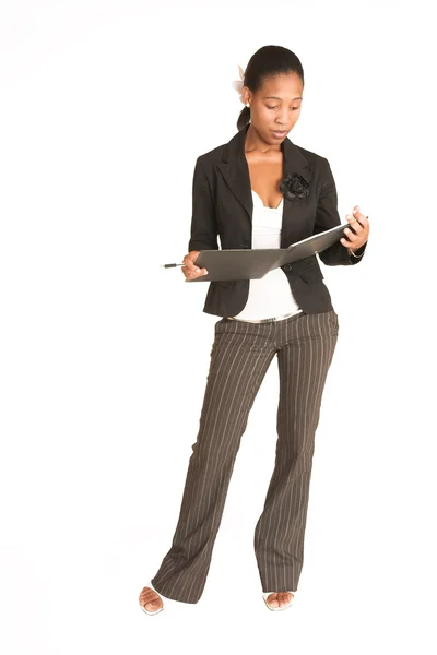 African business woman — Stock Photo, Image