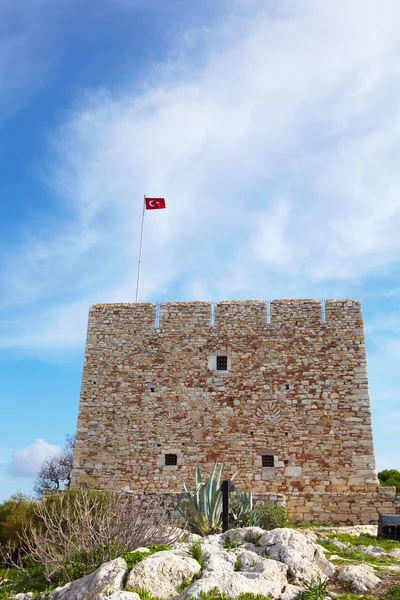 Главный вход в крепость Голубиного острова — стоковое фото
