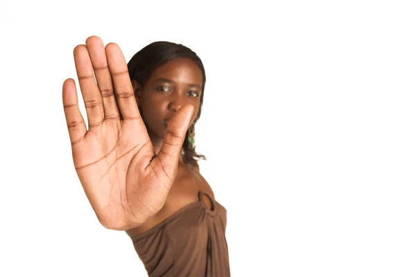 Mulher de negócios africana — Fotografia de Stock