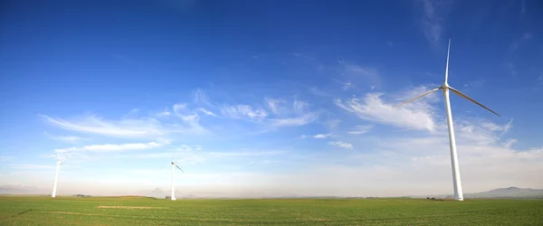 Wind powered electricity generator — Stock Photo, Image