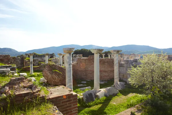 The ruins of the st. Johns Basilica — Stock Photo, Image