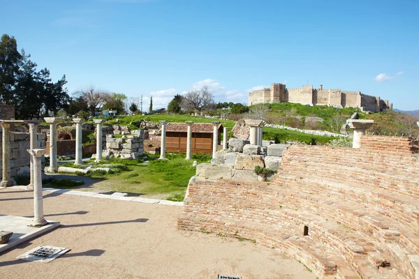 The ruins of the st. Johns Basilica — Stock Photo, Image