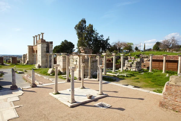 The ruins of the st. Johns Basilica — Stock Photo, Image