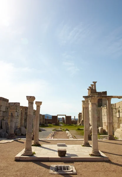 The ruins of the St. Johns Basilica — стоковое фото