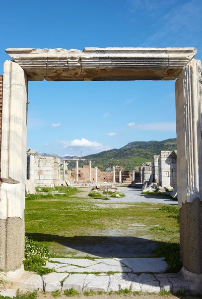 Ruinerna av basilikan St johns, Turkiet. — Stockfoto