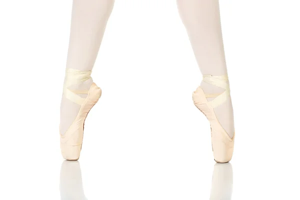 Pointe against a white background — Stock Photo, Image