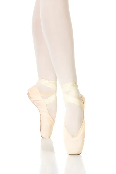 Pointe against a white background — Stock Photo, Image