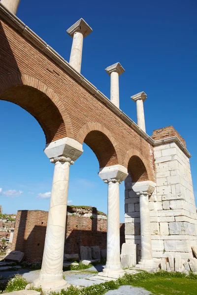 Les ruines de la basilique St. Johns — Photo