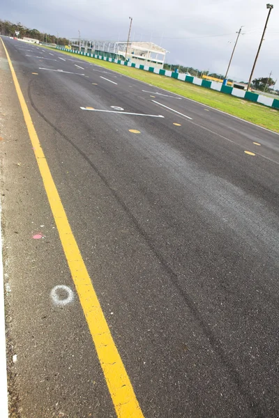 Griglia di partenza di fronte alla pit lane del Killarney Race Track nel Western Cape, Sud Africa — Foto Stock