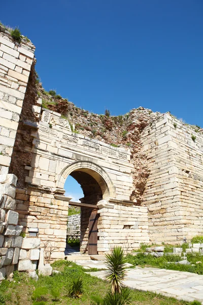 The ruins of the st. Johns Basilica — Stock Photo, Image