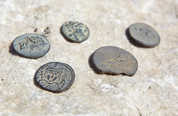 Roman Coins — Stock Photo, Image