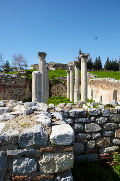 Le rovine della Basilica di San Giovanni, Turchia . — Foto Stock