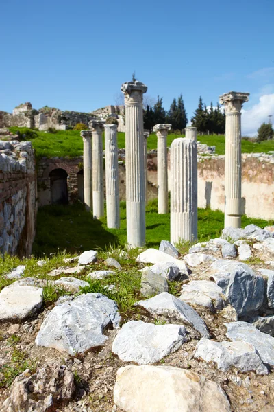 Τα ερείπια της Βασιλικής Εταιρείας st. johns, Τουρκία. — Φωτογραφία Αρχείου