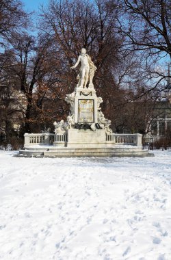 Mozart memorial, Viyana, Avusturya