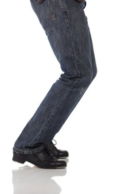 kot giyen erkek Step dansçısı