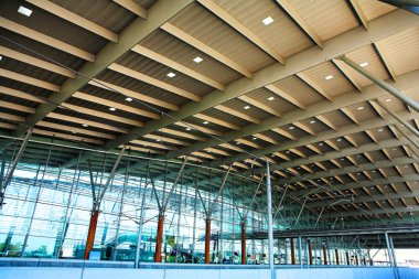 buz ve tgv tren istasyonu Provence'da, Fransa