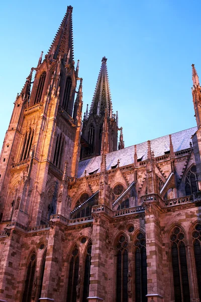 A Catedral Dom em Regensburg — Fotografia de Stock