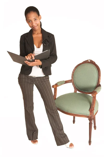 African business woman — Stock Photo, Image